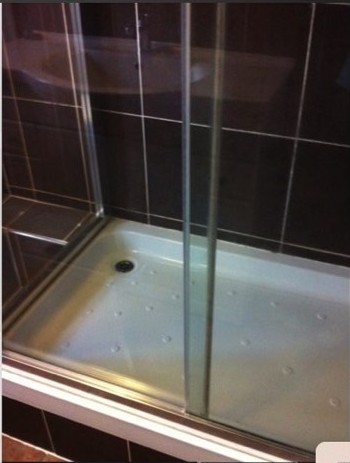 Shower Glass Cleaning - After