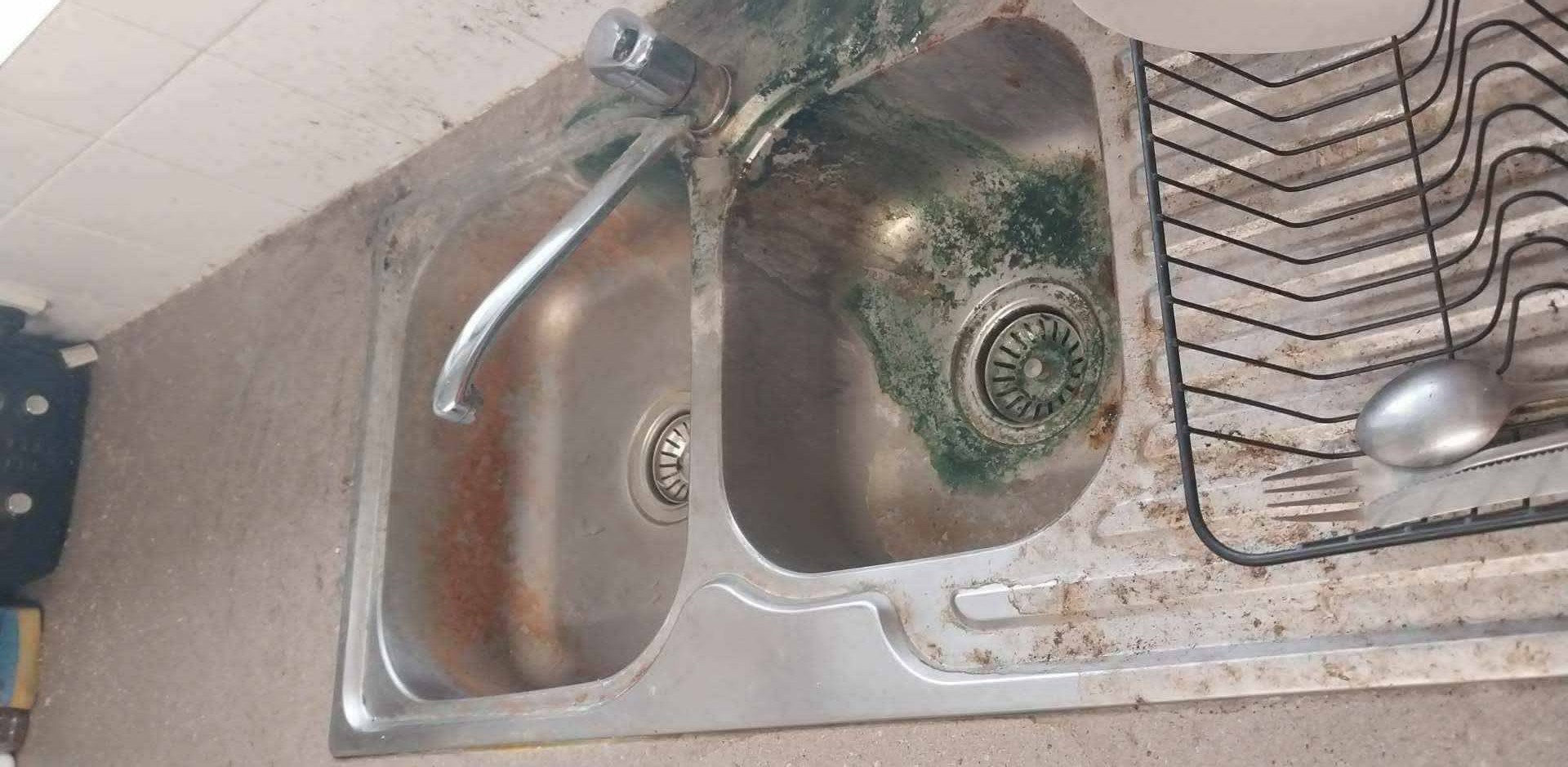 Kitchen Deep Clean - Before